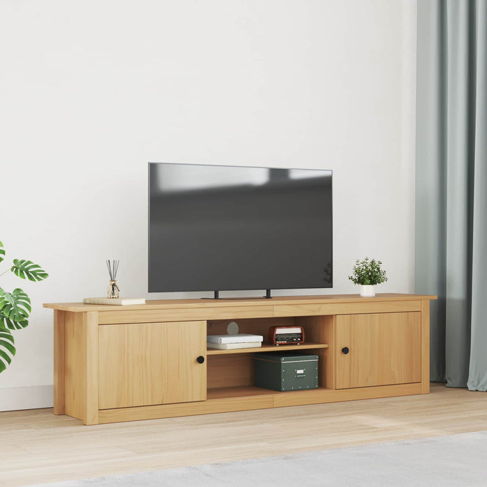 Suport TV HILL Maro miere 158 x 40 x 39.5 cm Lemn masiv de pin - WALTI WALTI