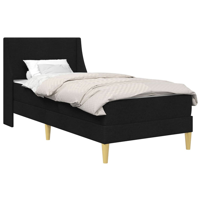 Cadru de pat cu saltea cu headboard Poliester - WALTI WALTI