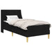 Cadru de pat cu saltea cu headboard Poliester - WALTI WALTI
