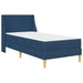 Cadru de pat cu saltea cu headboard Poliester - WALTI WALTI