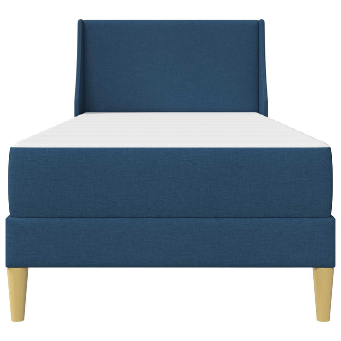 Cadru de pat cu saltea cu headboard Poliester - WALTI WALTI