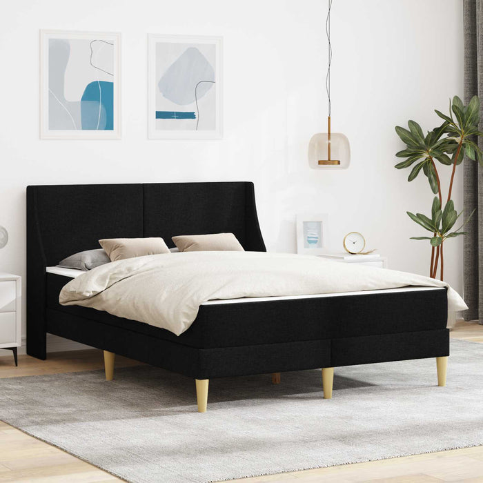 Cadru de pat cu saltea cu headboard Poliester - WALTI WALTI