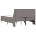 Cadru de pat cu saltea cu headboard Poliester - WALTI WALTI