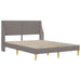 Cadru de pat cu saltea cu headboard Poliester - WALTI WALTI