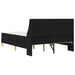 Cadru de pat cu saltea cu headboard Poliester - WALTI WALTI
