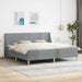 Cadru de pat cu saltea cu headboard Poliester - WALTI WALTI
