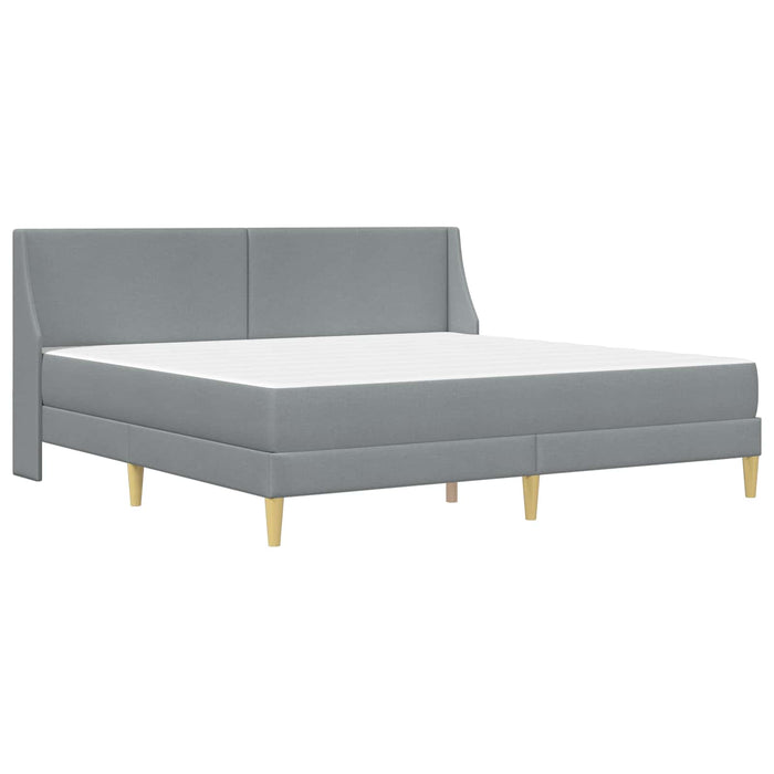 Cadru de pat cu saltea cu headboard Poliester - WALTI WALTI