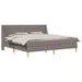 Cadru de pat cu saltea cu headboard Poliester - WALTI WALTI