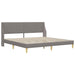 Cadru de pat cu saltea cu headboard Poliester - WALTI WALTI