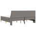 Cadru de pat cu saltea cu headboard Poliester - WALTI WALTI