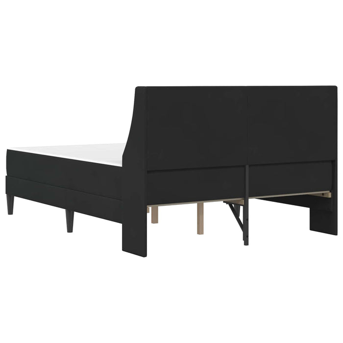 Cadru de pat cu saltea Pe perete 2 pcs Negru Catifea - WALTI WALTI