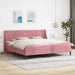 Cadru de pat cu saltea Pe perete cu headboard 2 pcs Roz Catifea - WALTI WALTI