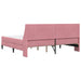 Cadru de pat cu saltea Pe perete cu headboard 2 pcs Roz Catifea - WALTI WALTI
