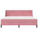 Cadru de pat cu saltea Pe perete cu headboard 2 pcs Roz Catifea - WALTI WALTI