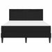 Cadru de pat cu benzi LED Negru 140 x 190 cm Piele artificială - WALTI WALTI