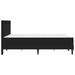 Cadru de pat cu benzi LED Negru 160 x 200 cm Piele artificială - WALTI WALTI