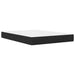 Cadru de pat cu saltea vidaXL Negru Negru 120 x 190 cm Catifea - WALTI WALTI