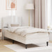 Cadru de pat cu headboard Alb 90 x 190 cm Piele artificială - WALTI WALTI