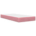 Cadru de pat cu headboard Roz 90 x 190 cm Catifea - WALTI WALTI