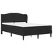 Cadru de pat cu headboard 2 pcs Negru 120 x 190 cm Catifea - WALTI WALTI
