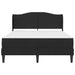 Cadru de pat cu headboard 2 pcs Negru 120 x 190 cm Catifea - WALTI WALTI