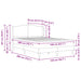 Cadru de pat cu headboard Gri închis 140 x 200 cm Catifea - WALTI WALTI