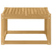 Masă de exterior Lemn Solid de Acacia Alb 59 x 59 x 37 cm - WALTI WALTI