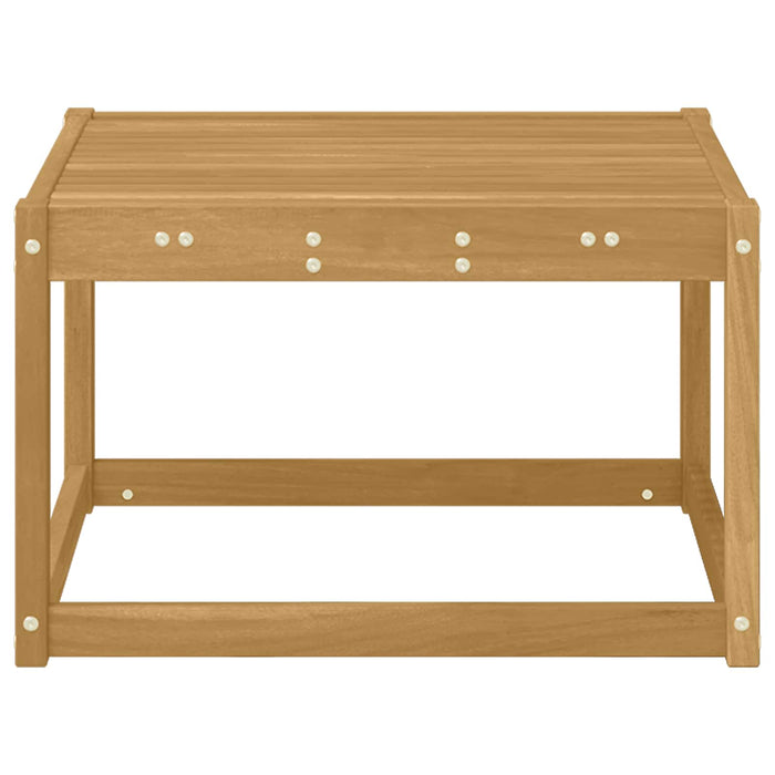 Masă de exterior Lemn Solid de Acacia Alb 59 x 59 x 37 cm - WALTI WALTI