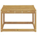 Hocker de Exterior Lemn Solid de Acacia Alb 59 x 59 x 37 cm - WALTI WALTI