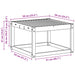 Hocker de Exterior Lemn Solid de Acacia Alb 59 x 59 x 37 cm - WALTI WALTI