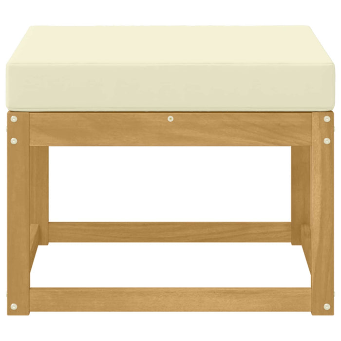 Hocker de Exterior Lemn Solid de Acacia Alb - WALTI WALTI