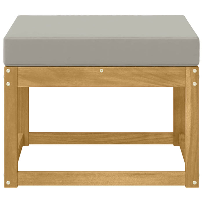 Hocker de Exterior Lemn Solid de Acacia Alb - WALTI WALTI