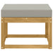 Hocker de Exterior Lemn Solid de Acacia Alb - WALTI WALTI