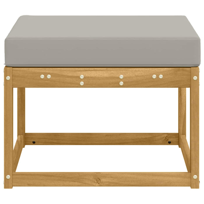 Hocker de Exterior Lemn Solid de Acacia Alb - WALTI WALTI