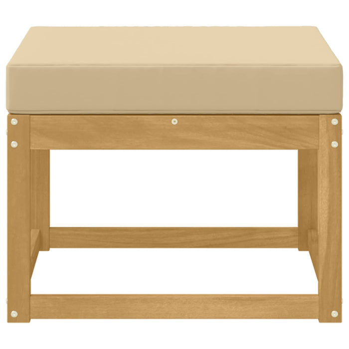 Hocker de Exterior Lemn Solid de Acacia Alb - WALTI WALTI