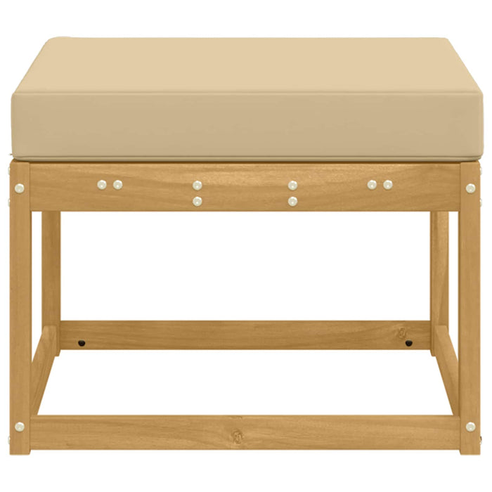 Hocker de Exterior Lemn Solid de Acacia Alb - WALTI WALTI