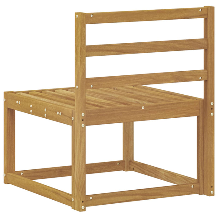Canapea Medie pentru Exterior Lemn Solid de Acacia Alb - WALTI WALTI