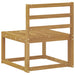 Canapea Medie pentru Exterior Lemn Solid de Acacia Alb - WALTI WALTI