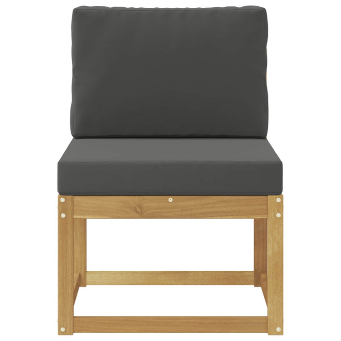 Set de canapele de exterior Alb și antracit 59 x 63 x 73 cm - WALTI WALTI