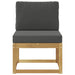 Set de canapele de exterior Alb și antracit 59 x 63 x 73 cm - WALTI WALTI