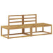 Canapea de exterior 2 Bucată Alb 182,5 x 63 x 73 cm - WALTI WALTI