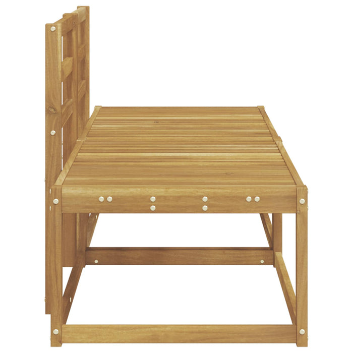 Canapea de exterior 2 Bucată Alb 182,5 x 63 x 73 cm - WALTI WALTI