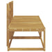Canapea de exterior 2 Bucată Alb 182,5 x 63 x 73 cm - WALTI WALTI