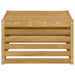 Masă de exterior Lemn Solid de Acacia Alb 59 x 59 x 37 cm - WALTI WALTI