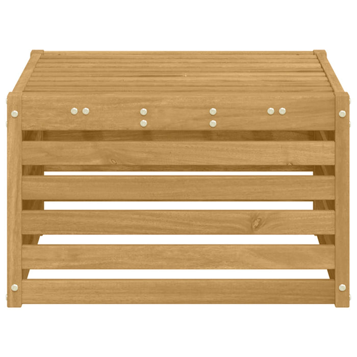 Taburet pentru exterior Lemn Solid de Acacia Alb - WALTI WALTI