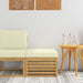 Taburet pentru exterior Lemn Solid de Acacia Alb - WALTI WALTI