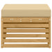Taburet pentru exterior Lemn Solid de Acacia Alb - WALTI WALTI