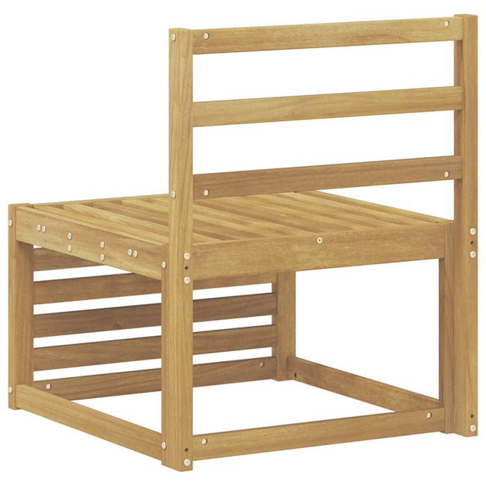 Canapea Medie pentru Exterior Lemn Solid de Acacia Alb - WALTI WALTI