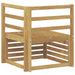 Sofa Colțar pentru Exterior Lemn Solid de Acacia Alb - WALTI WALTI
