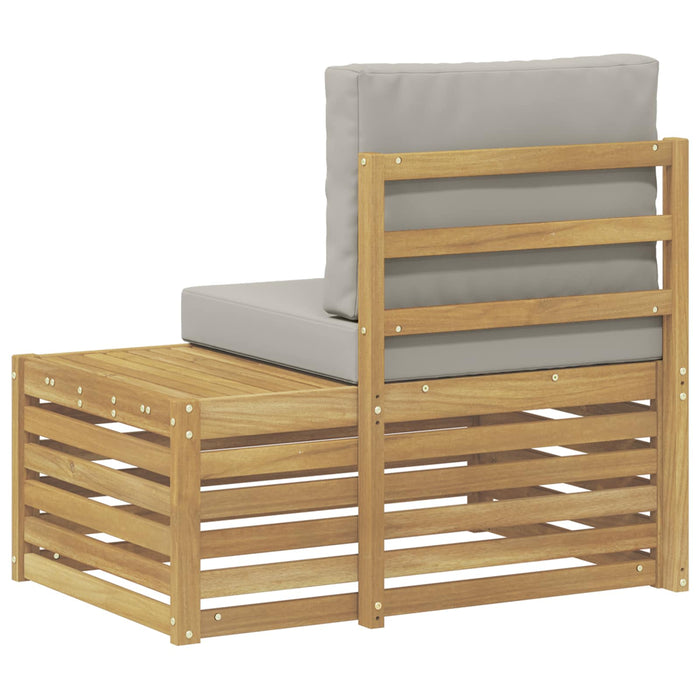Canapea de exterior Lemn Solid de Acacia Alb - WALTI WALTI